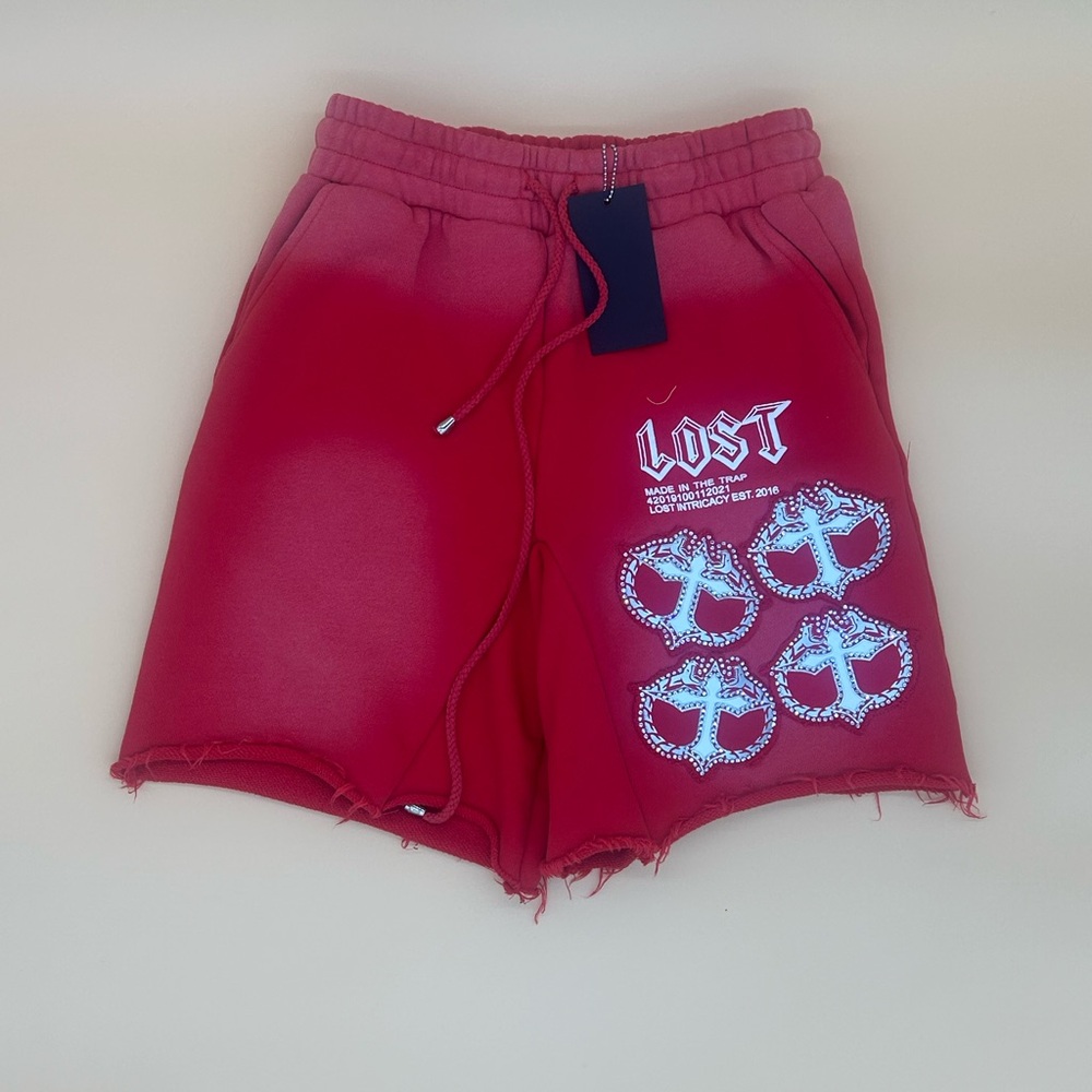 Lost Red Graphic Men's Athletic Shorts